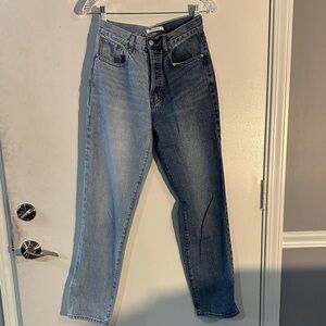 PacSun Women's Straight Leg Blue Jeans